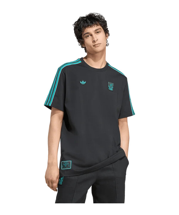 adidas fc liverpool icon t-shirt sort