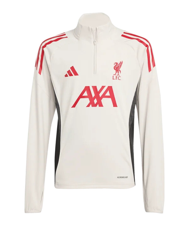 adidas fc liverpool konkurrence træningstrøje 202526 børn hvid