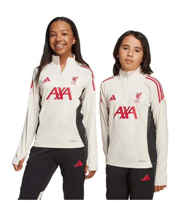 adidas fc liverpool konkurrence træningstrøje 202526 børn hvid