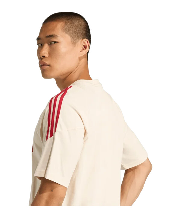 adidas fc liverpool tiro bomuld t-shirt hvid