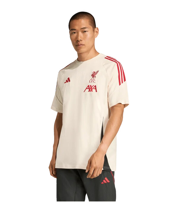 adidas fc liverpool tiro bomuld t-shirt hvid