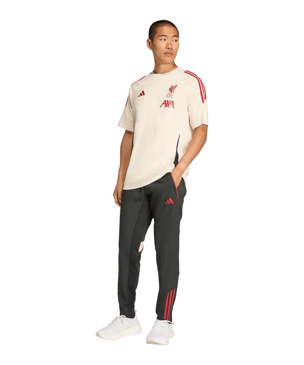 adidas fc liverpool tiro bomuld t-shirt hvid