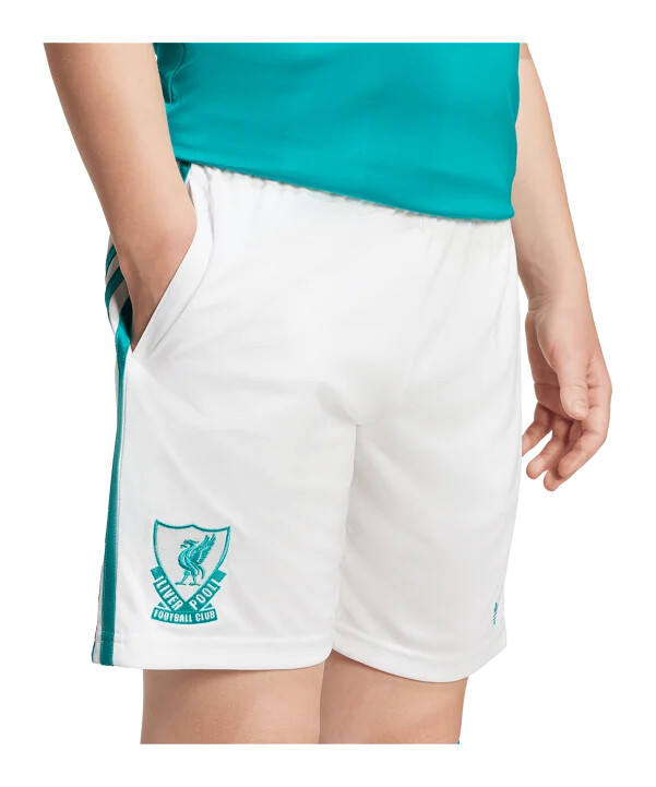 adidas fc liverpool shorts 3. klasse 20252026 børn hvid