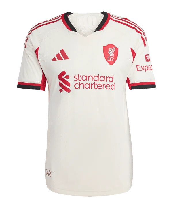 adidas fc liverpool autentisk udebanetrøje 202526 hvid
