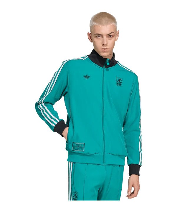 adidas fc liverpool icon træningssweatshirt grøn