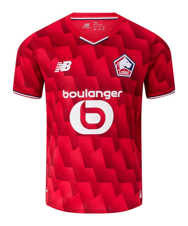 new balance losc lille trøje rød