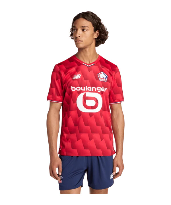 new balance losc lille trøje rød