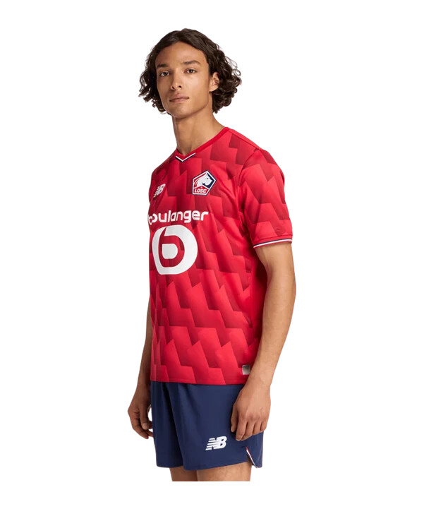 new balance losc lille trøje rød