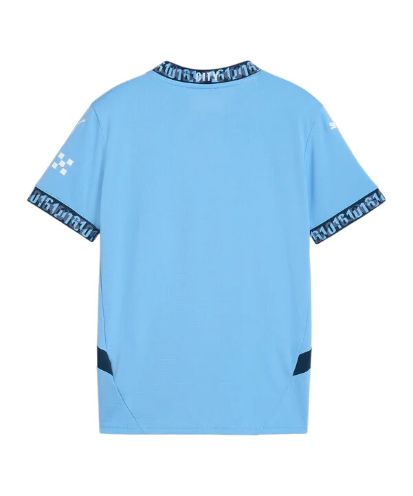 puma manchester city hjemmebanetrøje 2425 børn blå f01