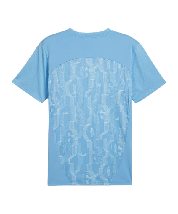 puma manchester city prematch-trøje 2425 blå f21