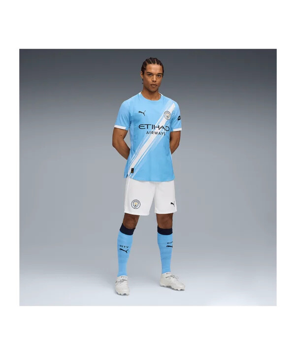 puma manchester city hjemmebanetrøje 20252026 hvid f22