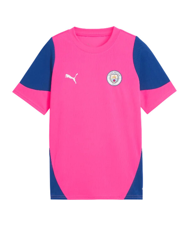 puma manchester city træningstrøje børn lyserød f17