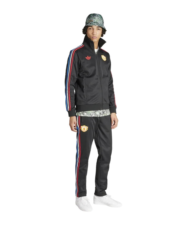 adidas manchester united stone roses træningsbukser sort