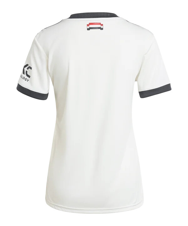adidas originals manchester united 3. trøje 20242025 dame hvid