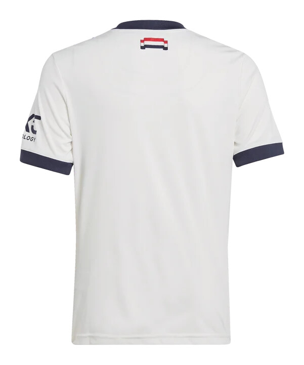 adidas originals manchester united 3. trøje 20242025 børn hvid