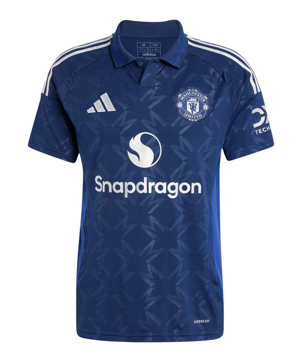 adidas manchester united udebanetrøje 20242025 blå