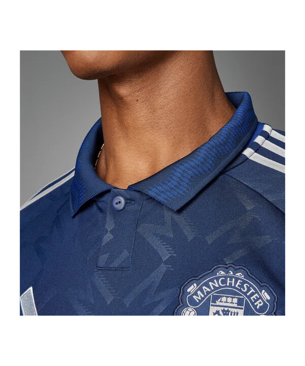 adidas manchester united udebanetrøje 20242025 blå