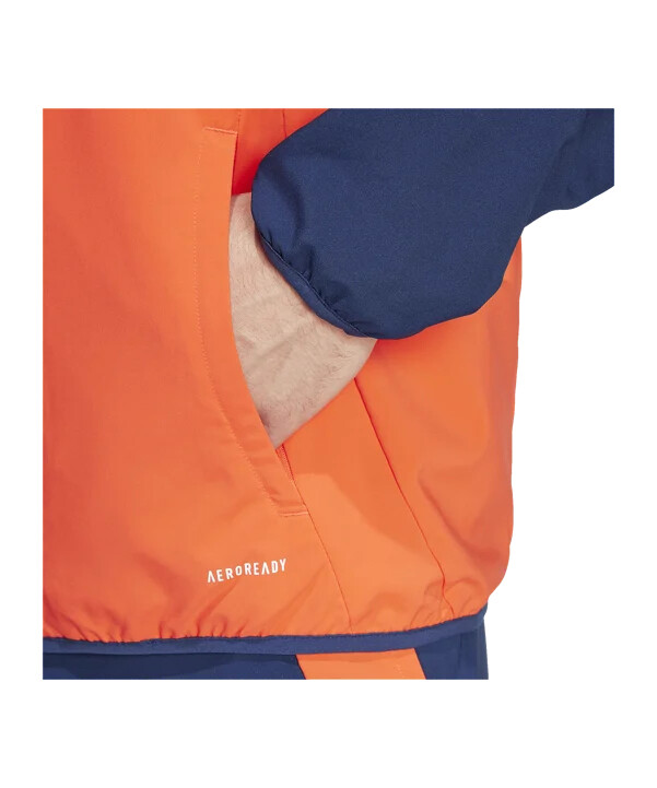 adidas manchester united prematch jakke 20242025 blå