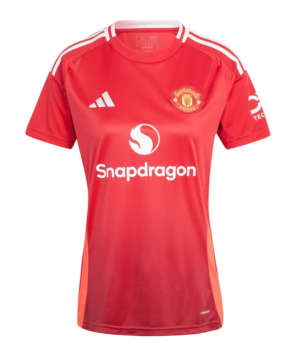adidas manchester united hjemmebanetrøje 20242025 dame rød
