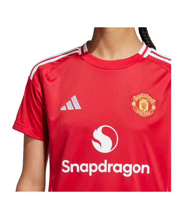 adidas manchester united hjemmebanetrøje 20242025 dame rød
