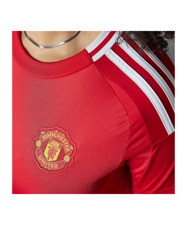 adidas manchester united hjemmebanetrøje 20242025 dame rød