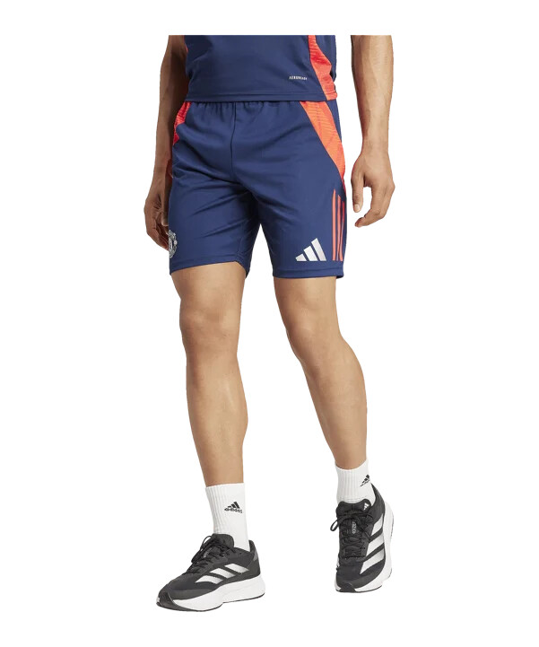 adidas manchester united shorts blå