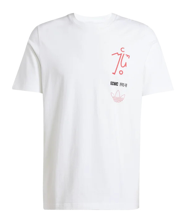 adidas manchester united 1991 t-shirt hvid
