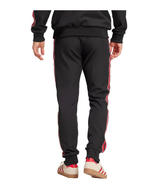 adidas manchester united træningsbukser sorte