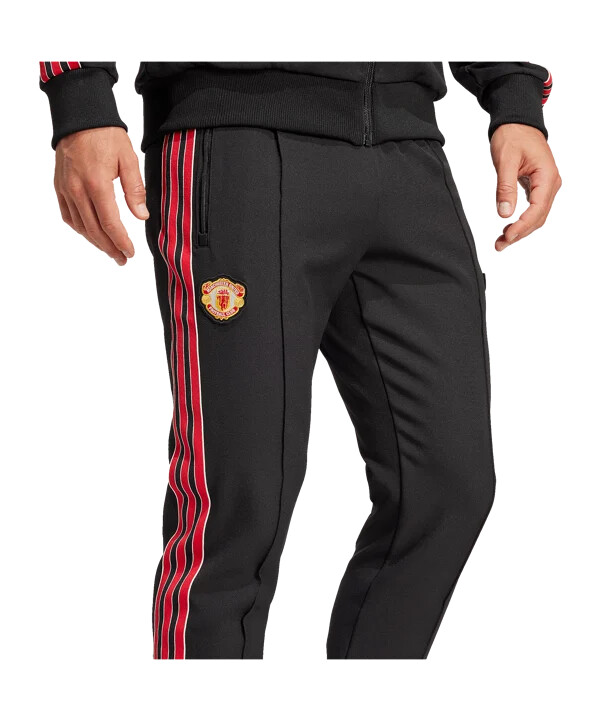 adidas manchester united træningsbukser sorte