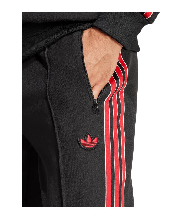 adidas manchester united træningsbukser sorte
