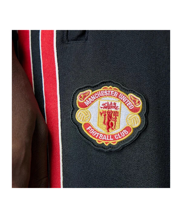 adidas manchester united træningsbukser sorte