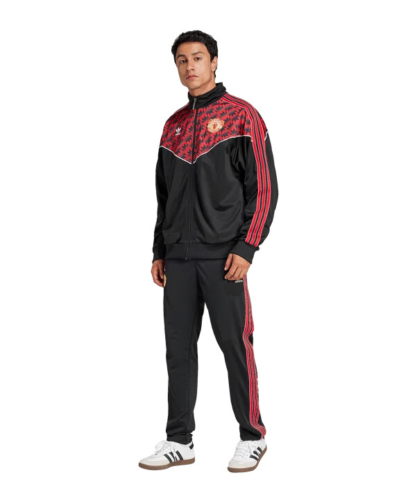 adidas manchester united 1991 træningsjakke sort