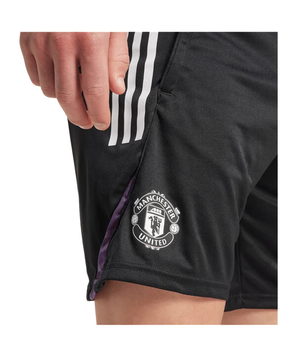 adidas manchester united træningsshorts sorte