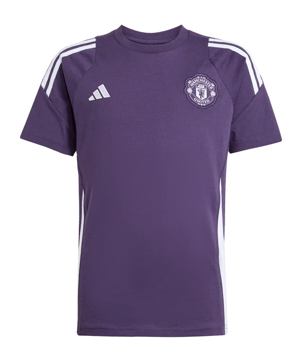 adidas manchester united competition træningstrøje børn lilla