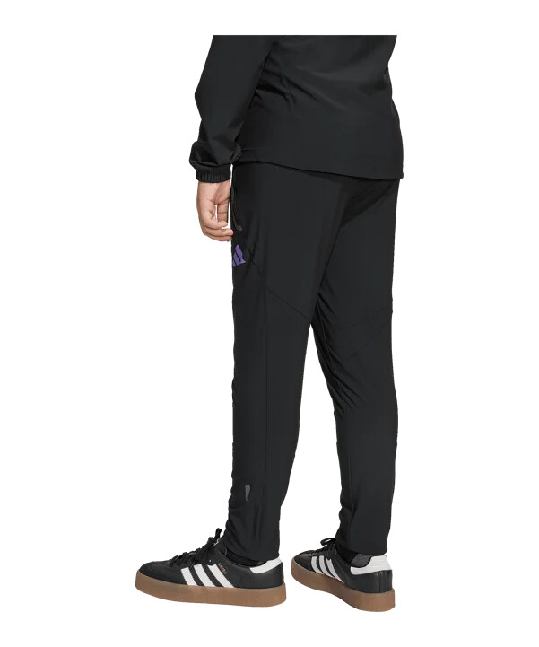 adidas manchester united vis tech travel joggingbukser børn sort