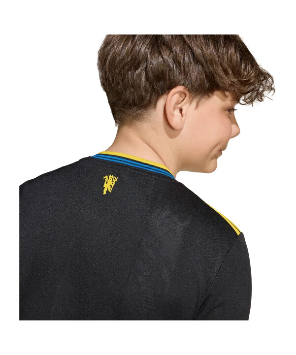 adidas manchester united 3. trøje 20252026 børn sort