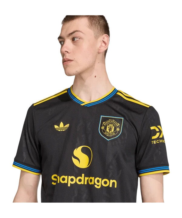 adidas manchester united 3. trøje 20252026 sort