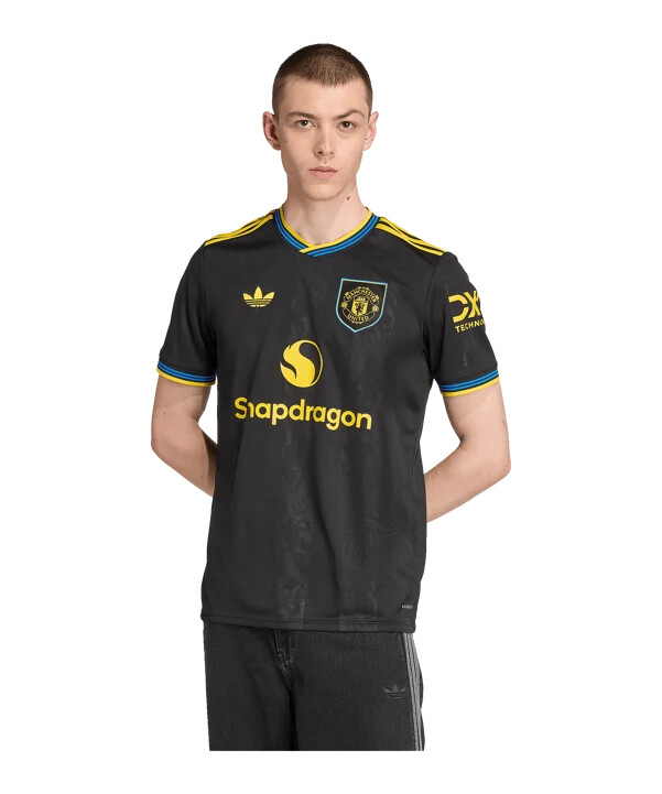 adidas manchester united 3. trøje 20252026 sort