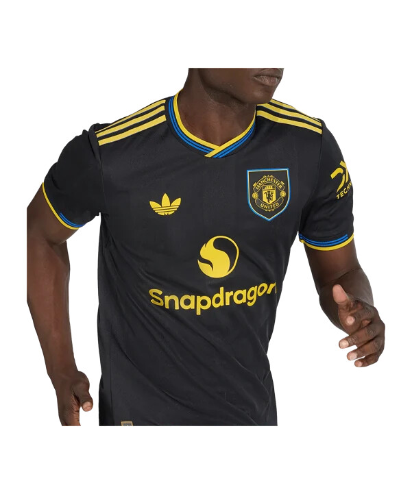 adidas manchester united autentisk 3. trøje 20252026 sort