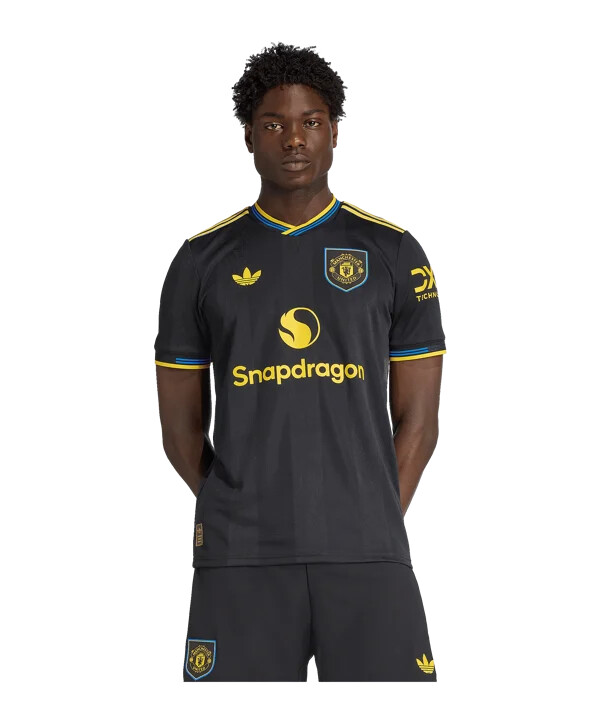 adidas manchester united autentisk 3. trøje 20252026 sort