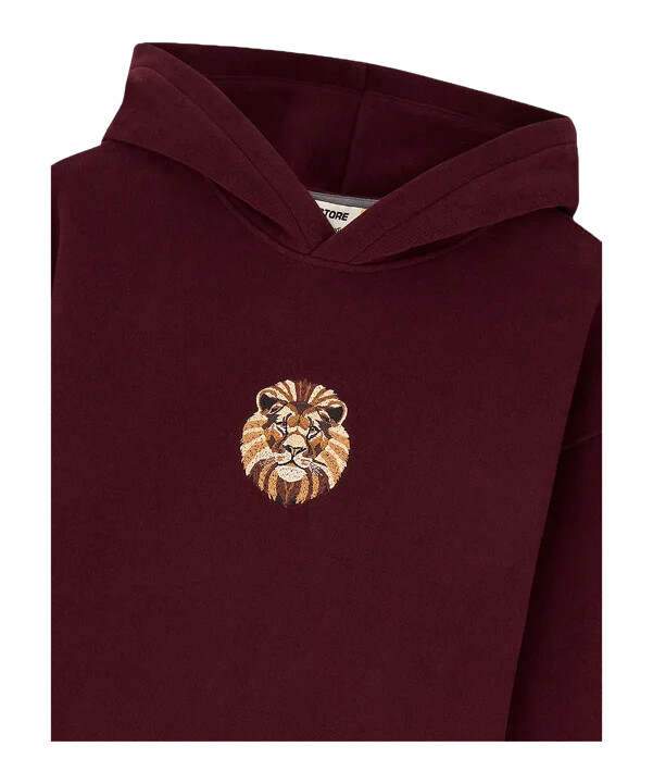gsstore x reflect studio lion hættetrøje børn rød