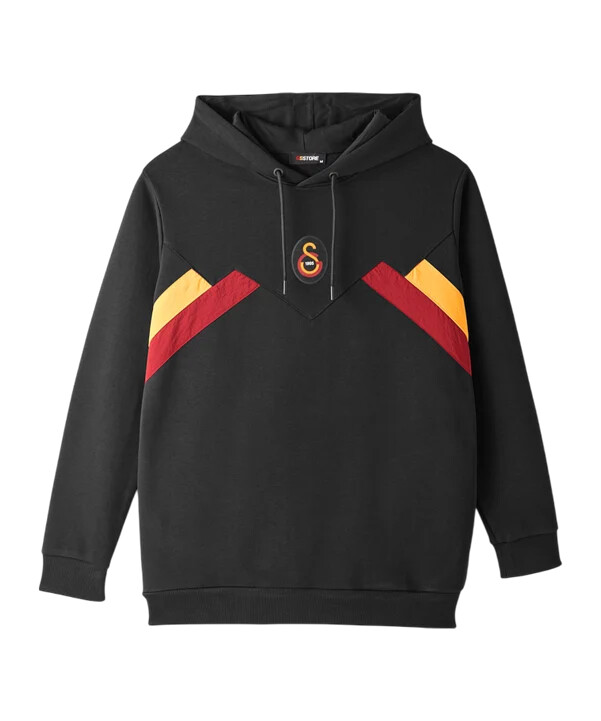 galatasaray istanbul hættetrøje sort