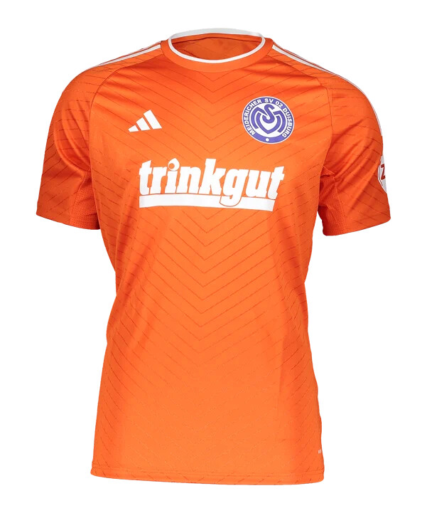 adidas msv duisburg trøje 3. 20242025 kids orange