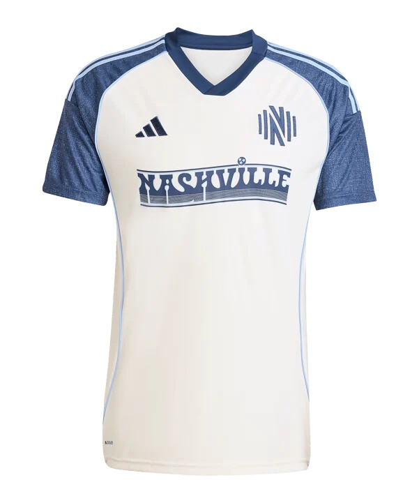 adidas nashville fc nashville sc trøje 3. 20252026 hvid