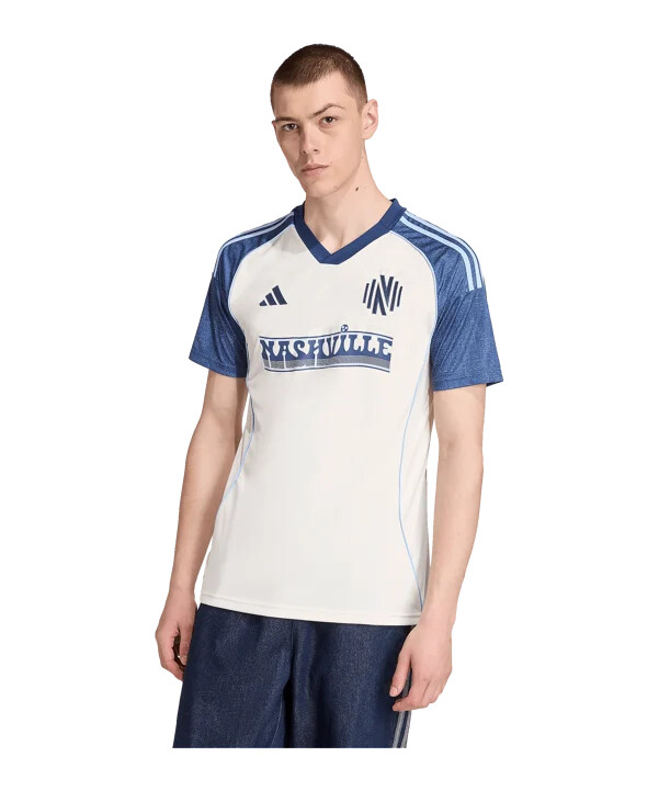adidas nashville fc nashville sc trøje 3. 20252026 hvid