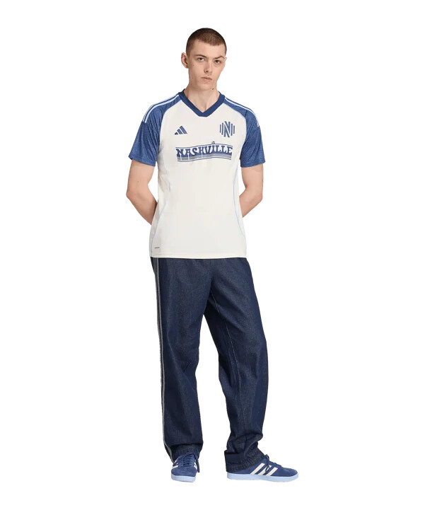 adidas nashville fc nashville sc trøje 3. 20252026 hvid