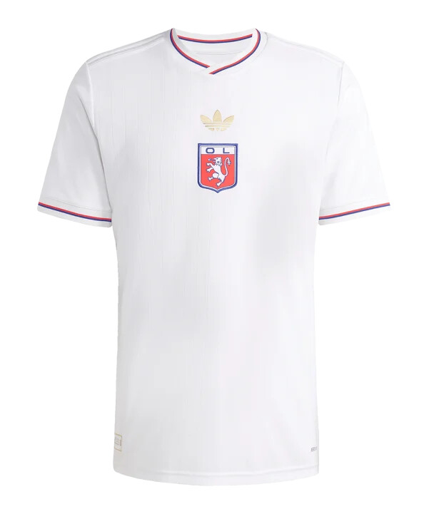 adidas olympique lyon 75 jersey hvid
