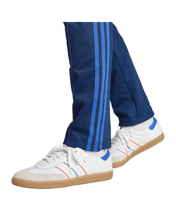 adidas olympique lyon 75 træningsbukser blå