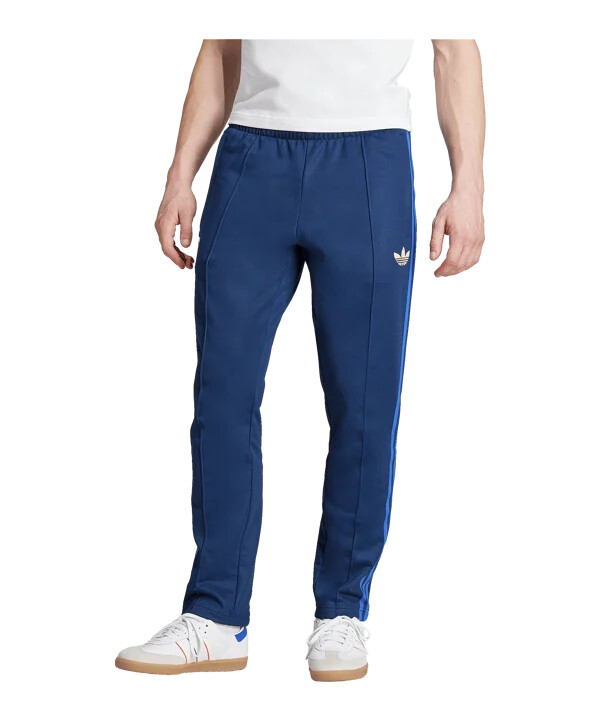 adidas olympique lyon 75 træningsbukser blå