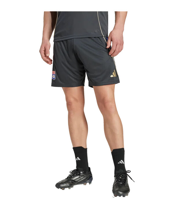 adidas olympic lyon træningsshorts grå